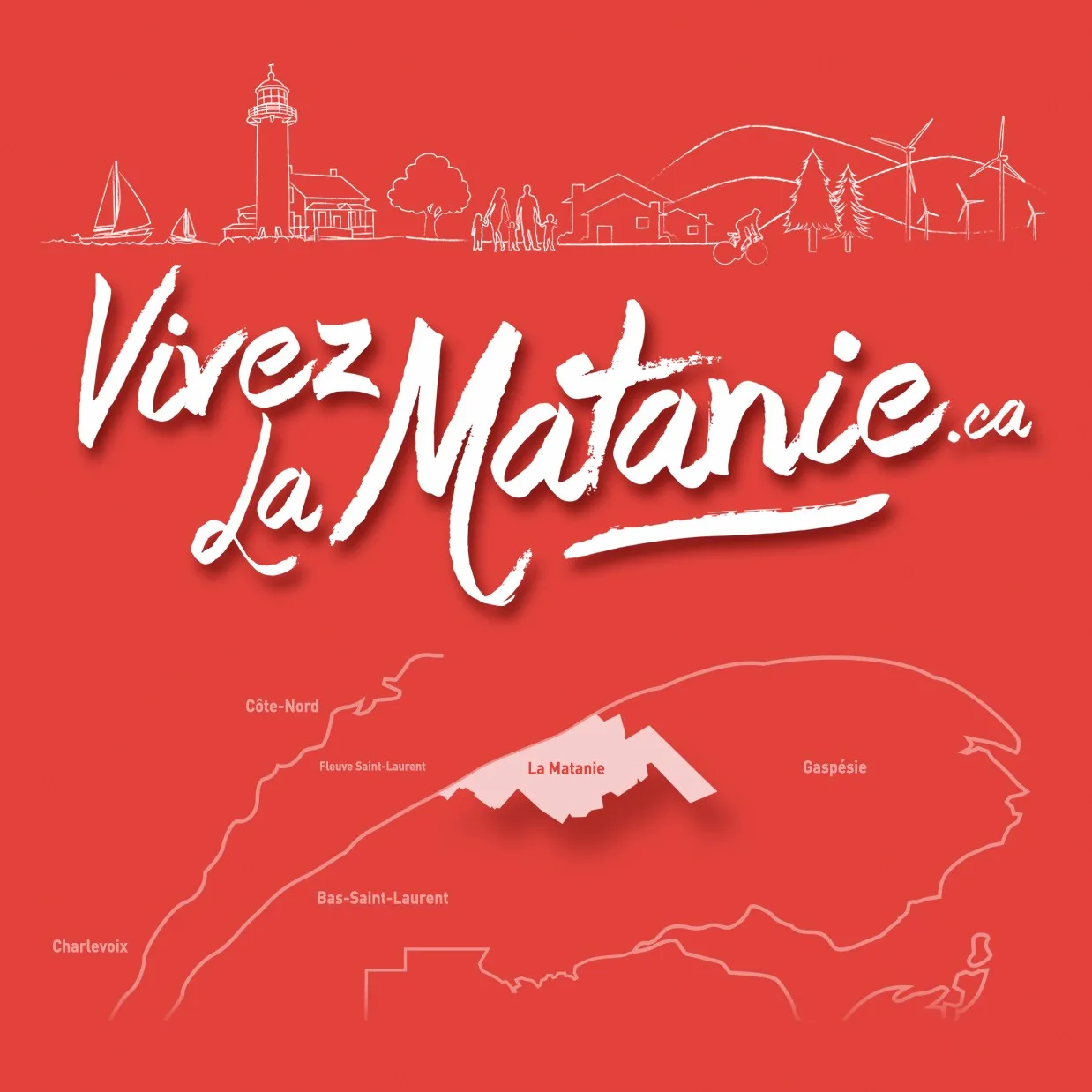 Vivez La Matanie_autocollant