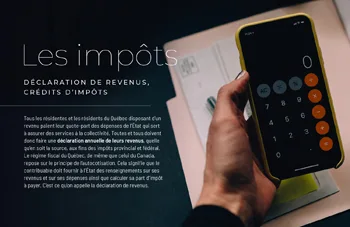 Sanam - Fiches d'accueil nouveaux arrivants - Les impôts - déclaration de revenus et crédits d'impôts