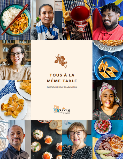 Livre de recettes-Tous-à la même table - Sanam